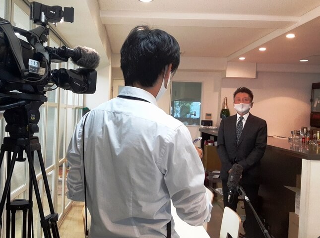 NHK『ニュースほっと関西』取材を受けました
