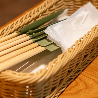 消耗品（箸/爪楊枝/おしぼり）